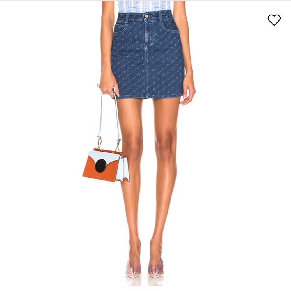 Stella McCartney Denim Mini Skirt